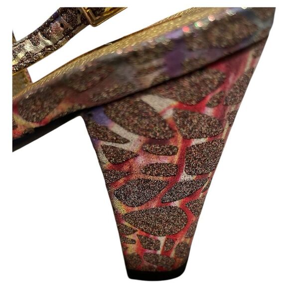 Bruno Giordano Multicolor Designer Women's Bag and Shoe Set. Sz 40 - Picture 13 of 14